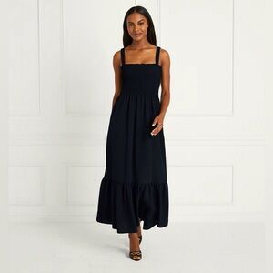 Hill House Navy Midi Dress